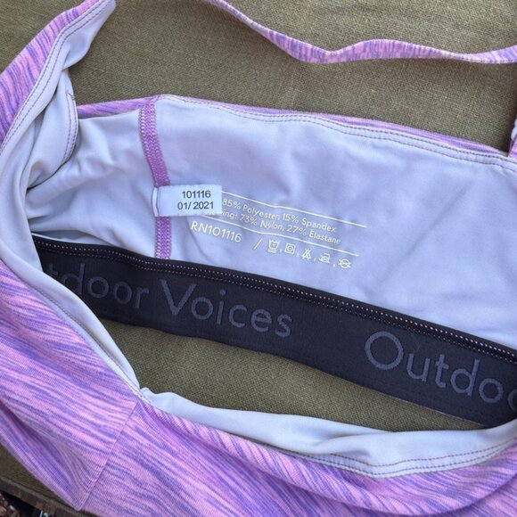 Outdoor voices Freeform Bralette - Picture 3 of 3